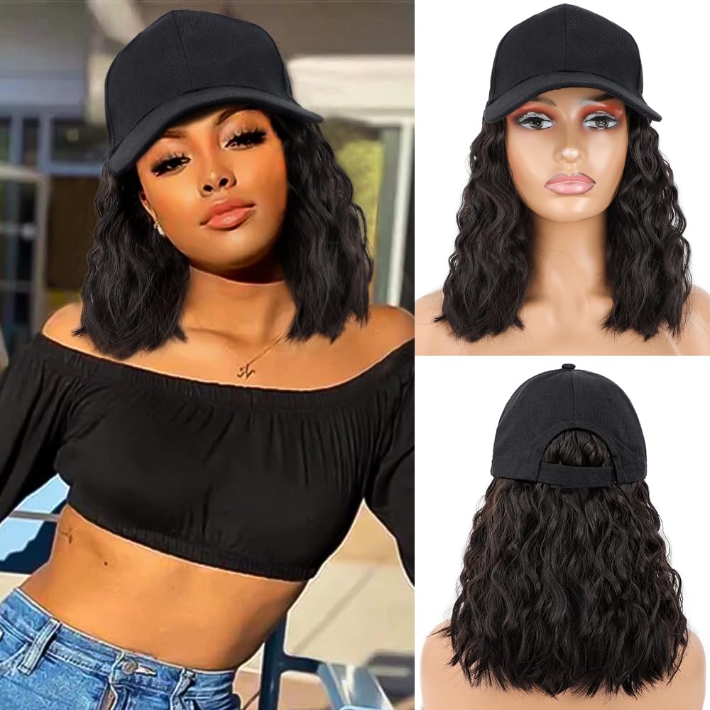 👑 Wig Hat Luxe™ – Soyez prête en 10 secondes, avec style et élégance