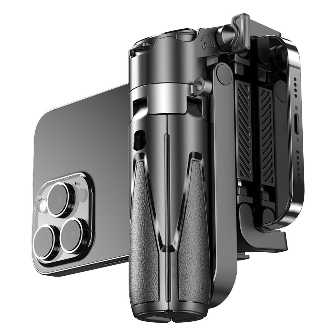 P15 Mini Grip Quadripod Trépied Selfie Sans Fil