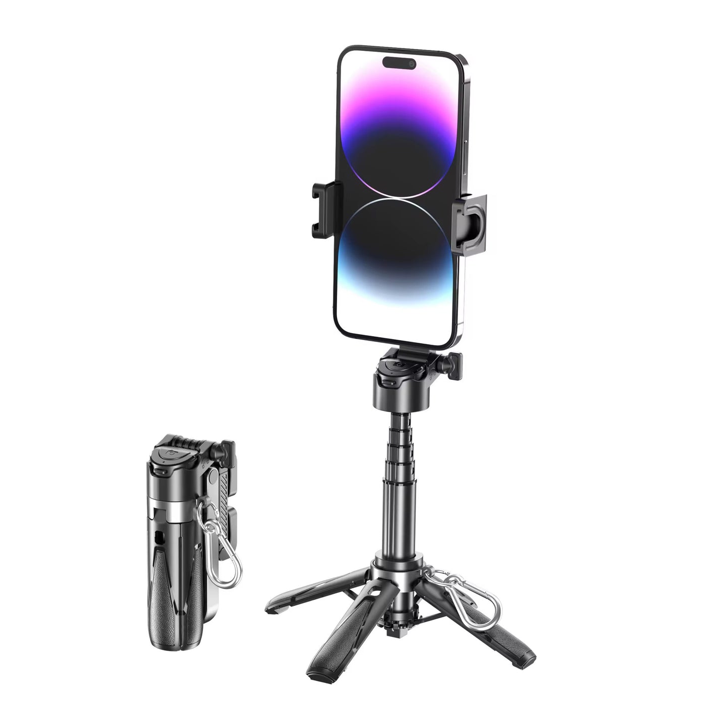 P15 Mini Grip Quadripod Trépied Selfie Sans Fil
