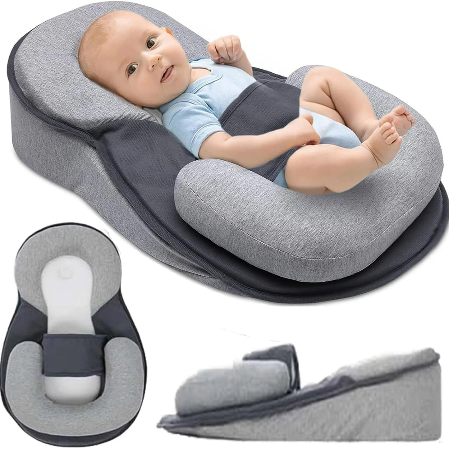 Oreiller Ergonomique Anti-Régurgitations pour Nourrisson