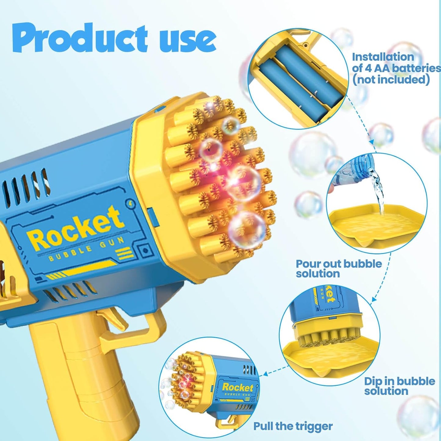 Rocket Bubble Blaster™ (édition spéciale 40 et 69 trous)